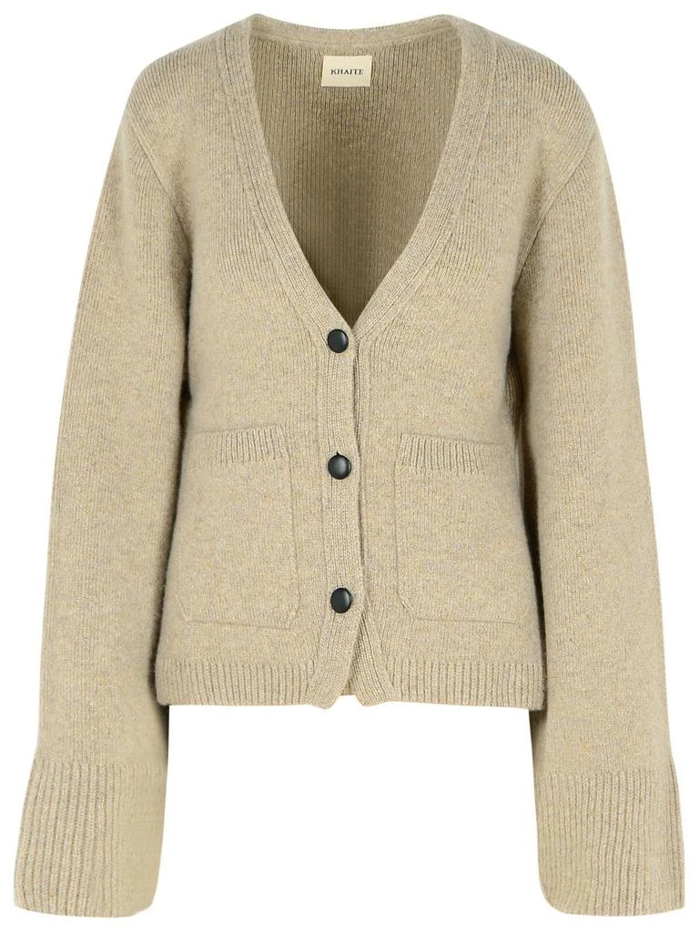 Khaite Khaite Scarlet V-Neck Cardigan 1