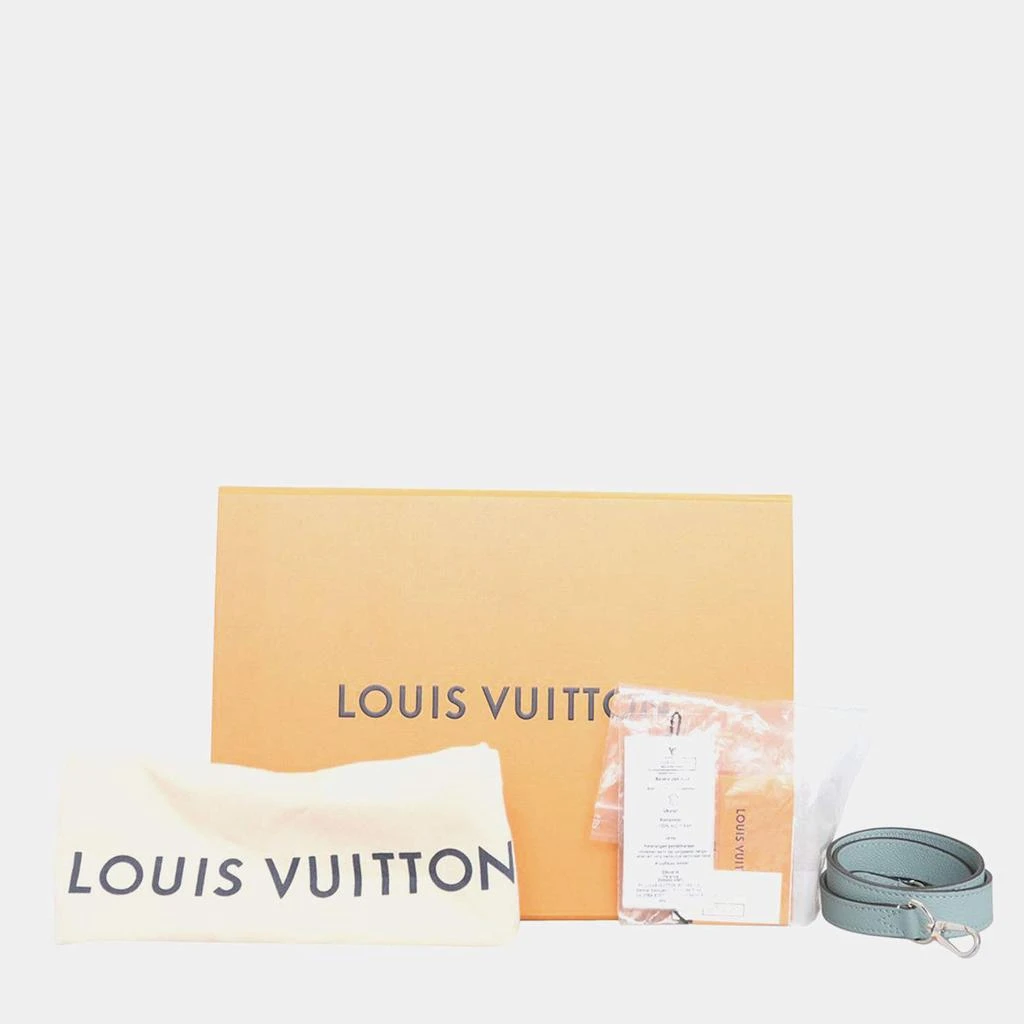 Louis Vuitton Louis Vuitton Light Blue Mahina Babylone Chain BB Bag 7