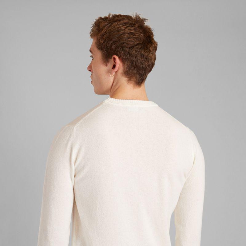 L'Exception Paris Cashmere > Merino Blend Jumper White L'EXCEPTION PARIS