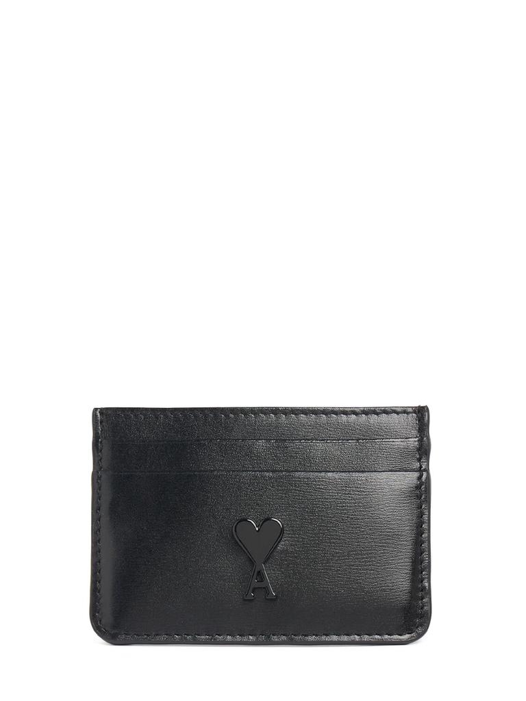 AMI Black Ami de Cœur Zipped Card Holder - Bags - BeyondStyle