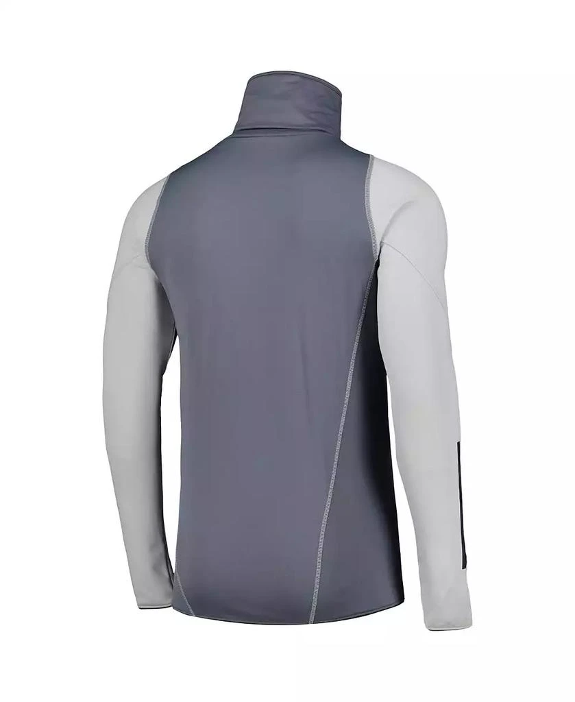 Adidas Men's Gray New York City FC Warm Raglan COLD.RDY Top 3
