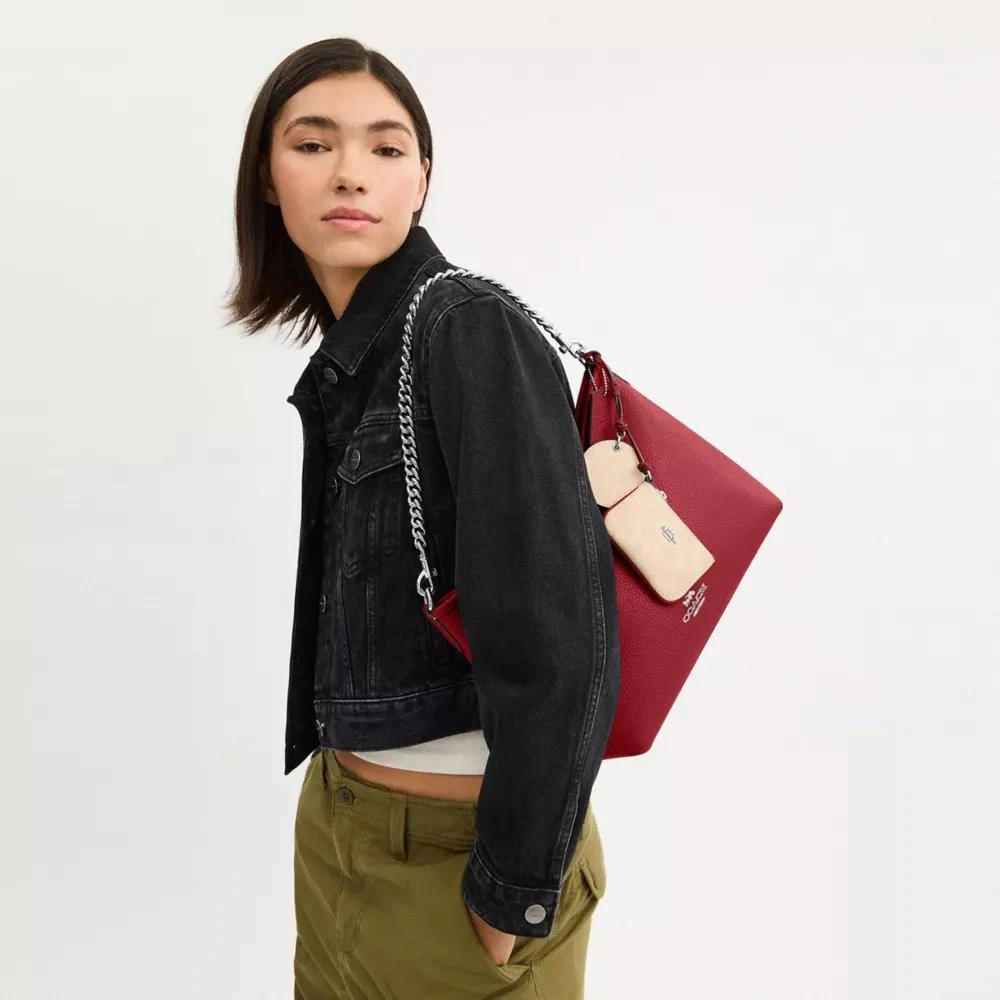 Coach Laurel Shoulder Bag With Mirror Charm And Pouch 3
