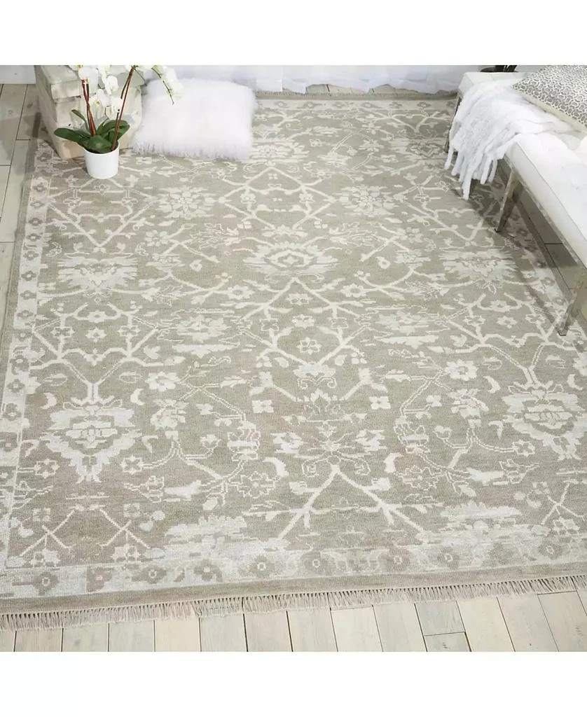 Nourison Elan ELN05 Gray 5'6" x 8' Area Rug 4