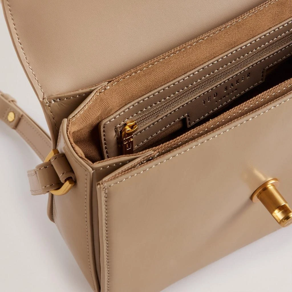 Ted Baker London Ted Baker Kkayli Polished Leather Satchel Bag 4