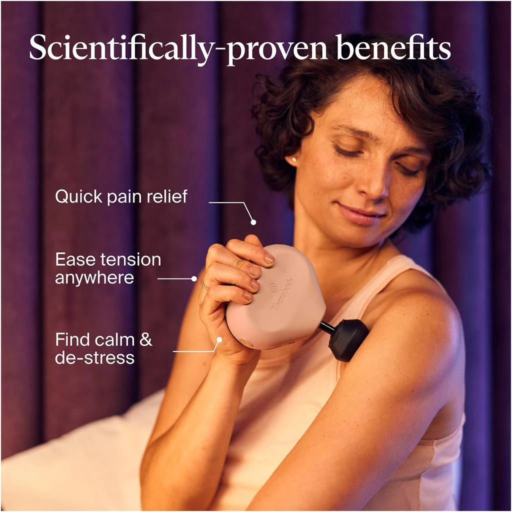 Therabody Theragun Mini Portable Massage Gun - Desert Rose 3