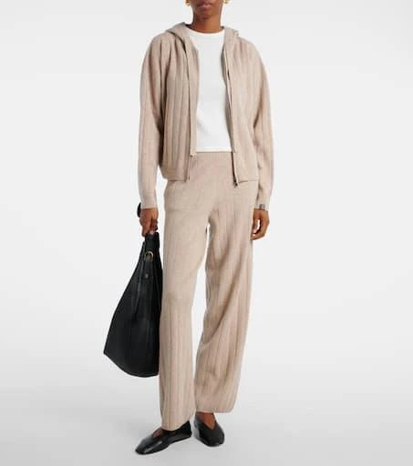 Max Mara Jardin ribbed-knit cashmere sweatpants 2
