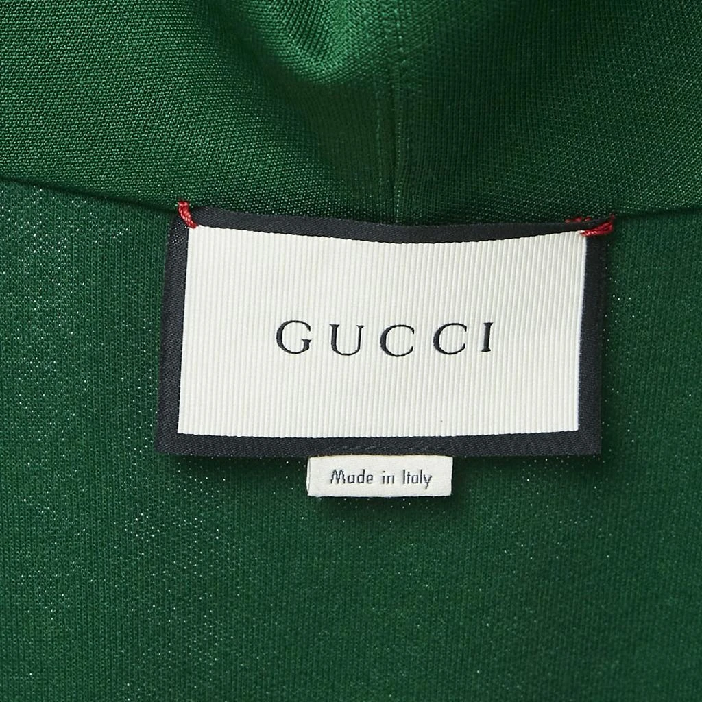 Gucci Gucci Green Floral Embroidered Cotton Blend Knit Tracksuit XL/L 5