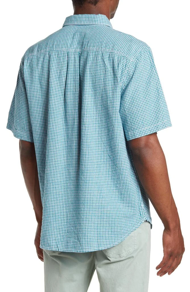 Tommy Bahama Gingham Grove Short Sleeve Linen & Cotton Shirt 2