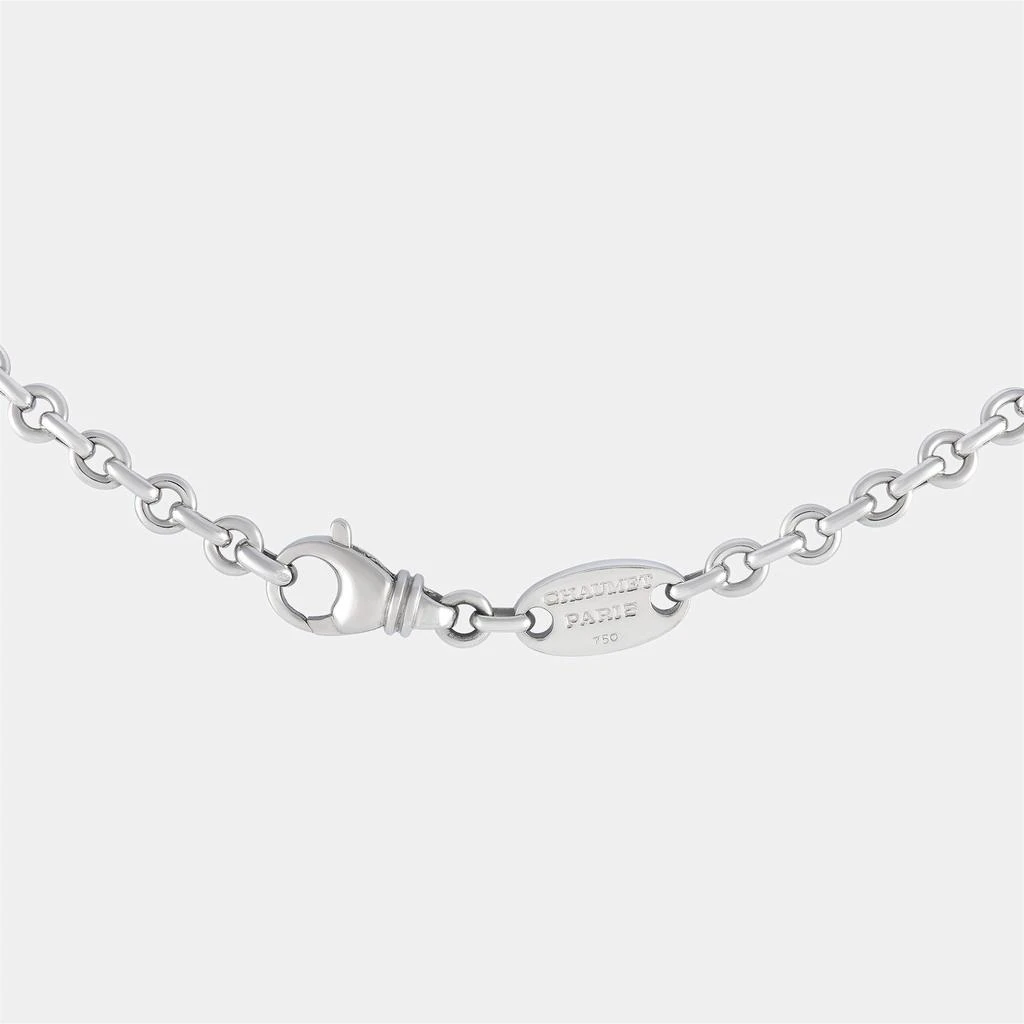 Chaumet Chaumet 18K White Gold Diamond Pendant Necklace 3