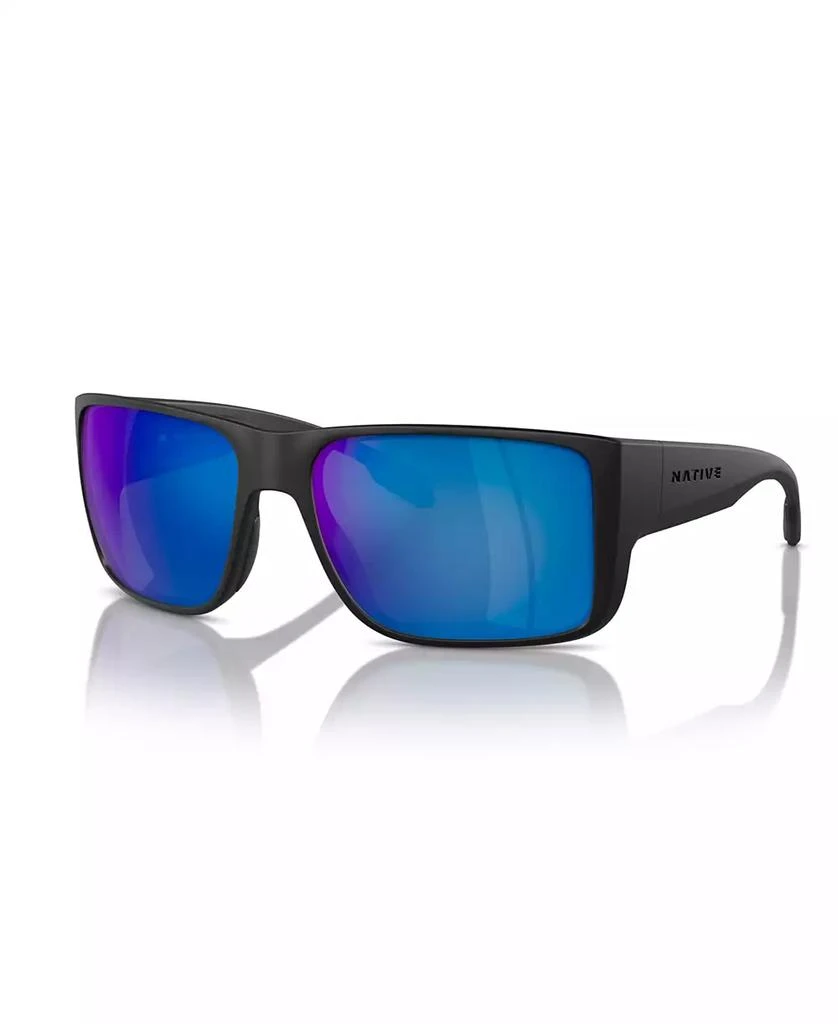 Native Eyewear Men's Polarized Sunglasses, Badlands Xd9045 1