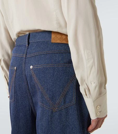 Bottega Veneta Wool and cotton drill wide-leg pants 5