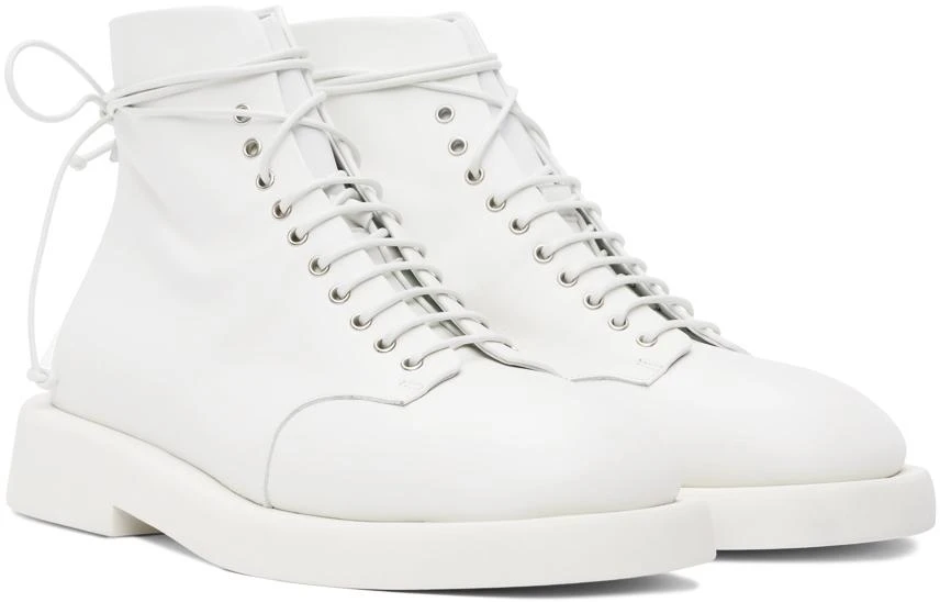 Marsèll White Gomme Gommello Boots 4