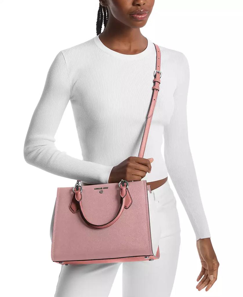 Michael Kors Marilyn Medium Leather Satchel