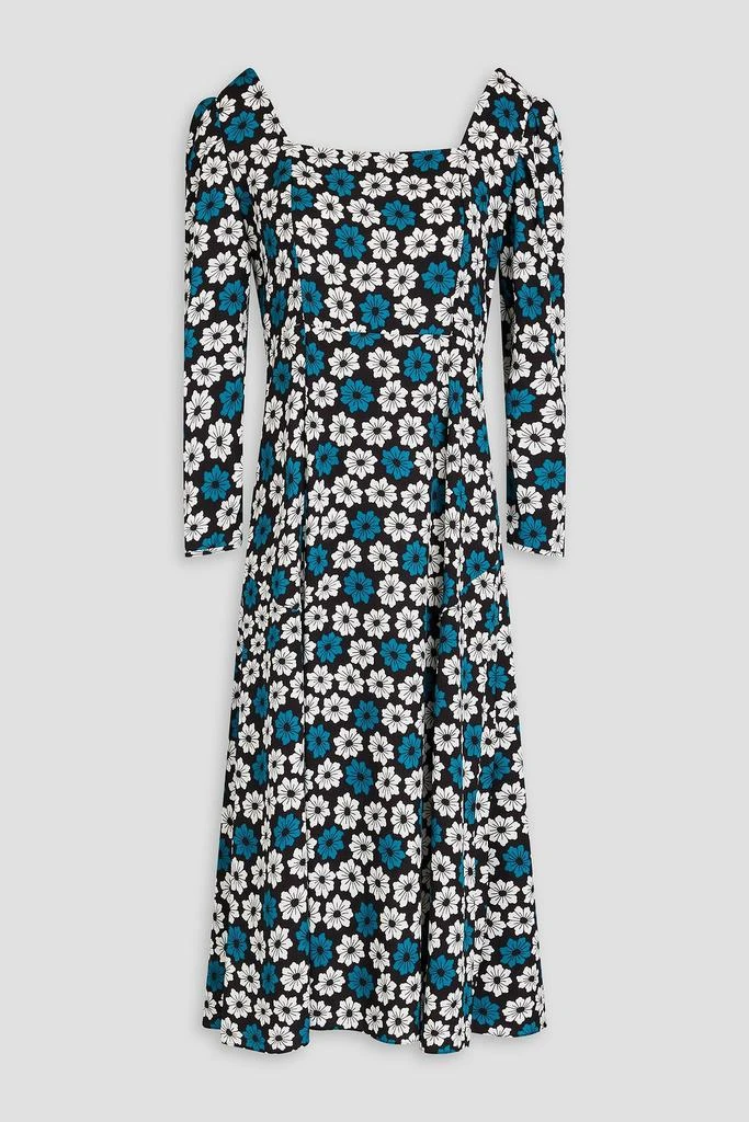 Diane von Furstenberg Joanna floral-print crepe midi dress 1