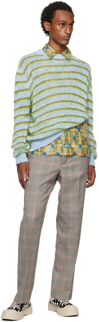 Marni Blue Stripe Sweater 4