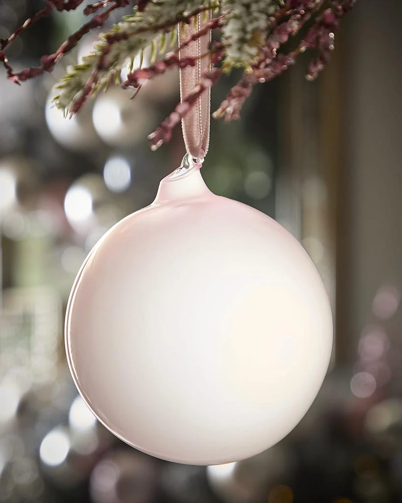 Jim Marvin Candy Pink Bubblegum Glass Ball Ornament 1