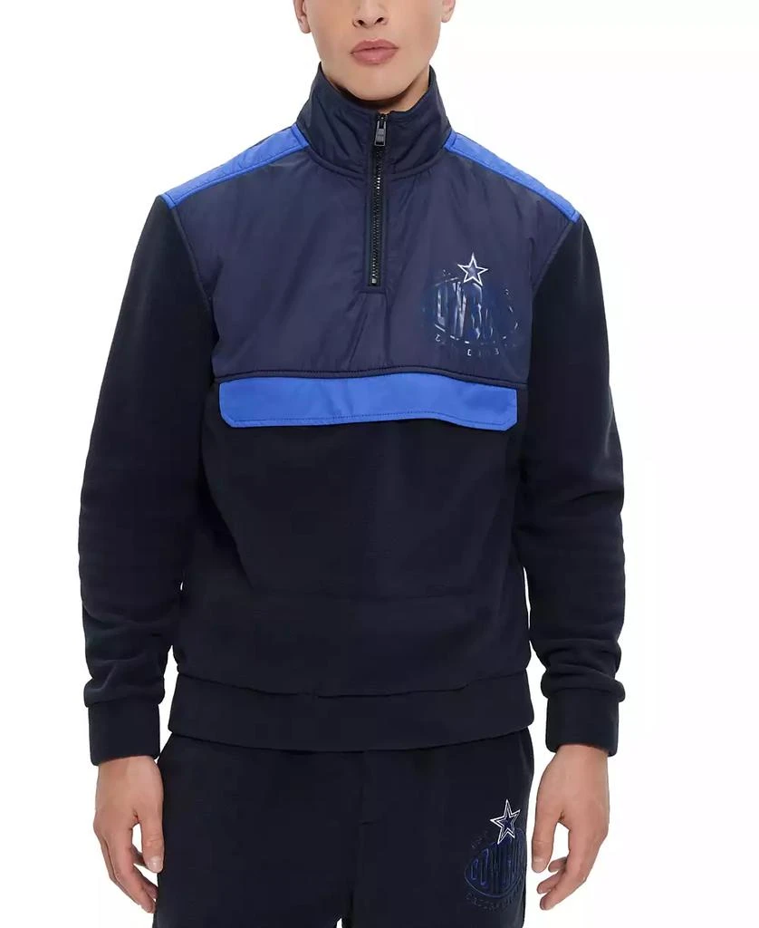 Hugo Boss Men's BOSS x NFL Zip-Neck Sweatshirt 1