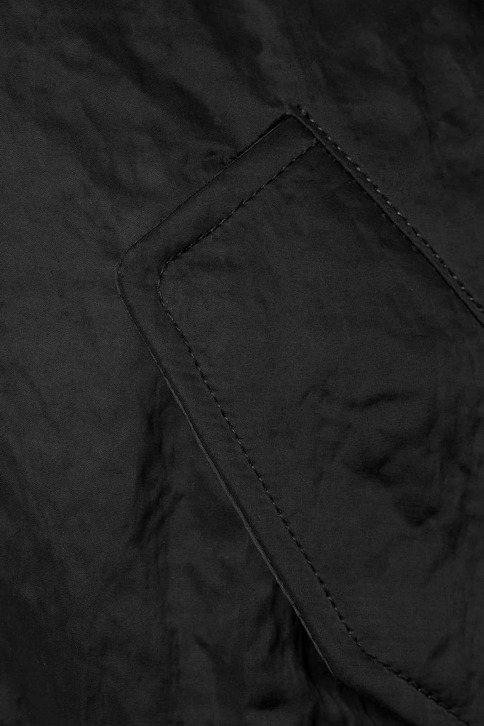 Khaite Reggie cropped crinkled-shell bomber jacket 4
