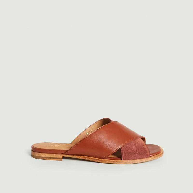 L'Exception Paris Rémie suede open-toe mules L'Exception x Anthology Wine L'EXCEPTION PARIS 2