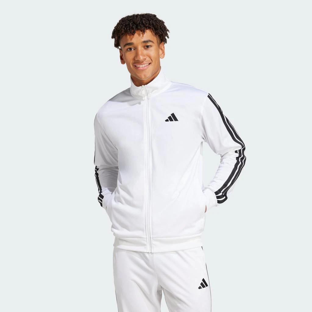 Adidas Men's  3-Stripes Tricot Regular Track Jacket 1