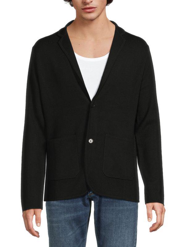Bruno Magli Merino Wool Blazer