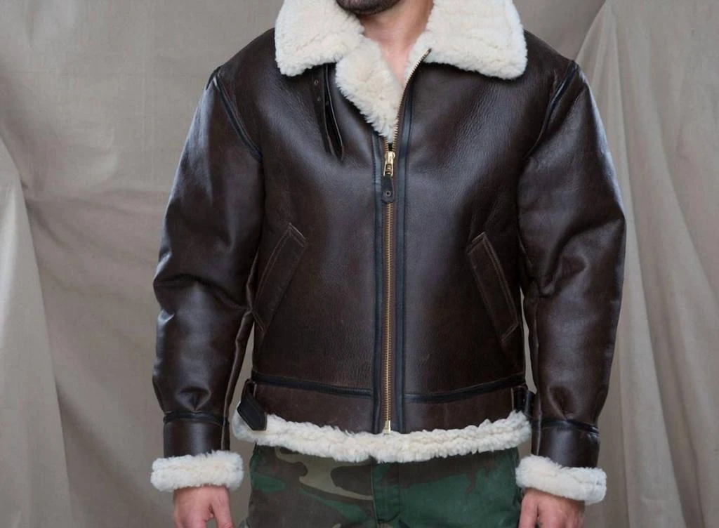 Cloud Nine Cloud Nine - Mens Sheepskin Bomber Coat 1