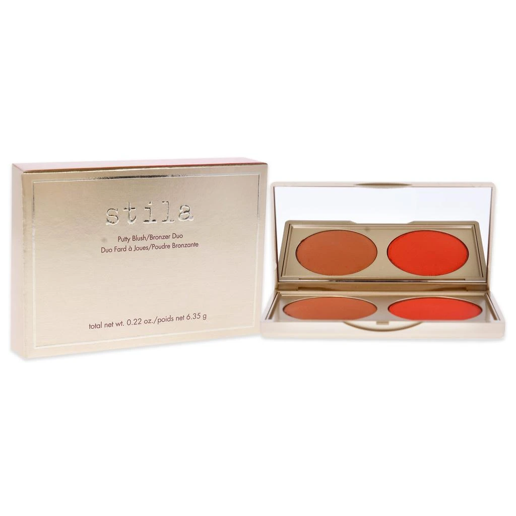 Stila Putty Blush Bronzer Duo - Bronzed Gladiola by  for Women - 0.22 oz Makeup 3