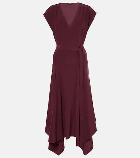 Joseph Goodman silk crêpe de chine midi dress 1