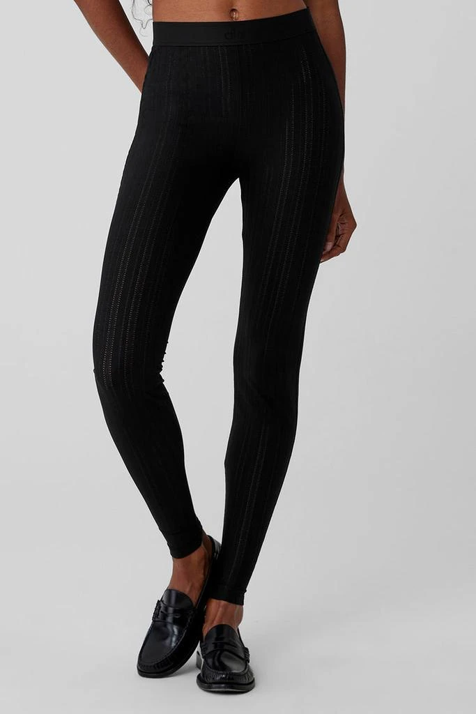 Alo High-Waist Euphoria Legging - Black 1