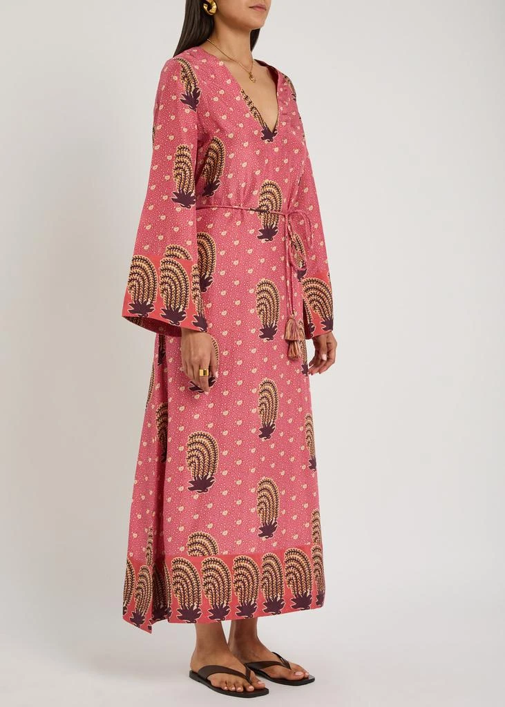 Hannah Artwear Leandra printed silk maxi dress 2
