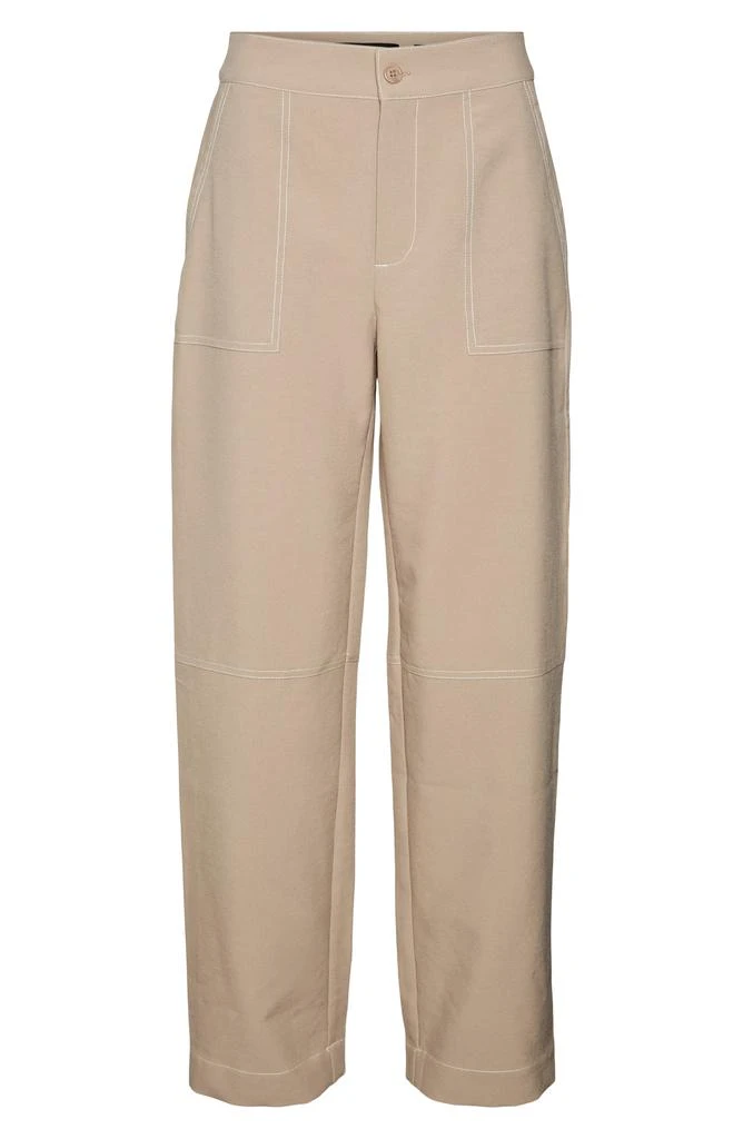 VERO MODA Bora Topstitch Detail Pants 4