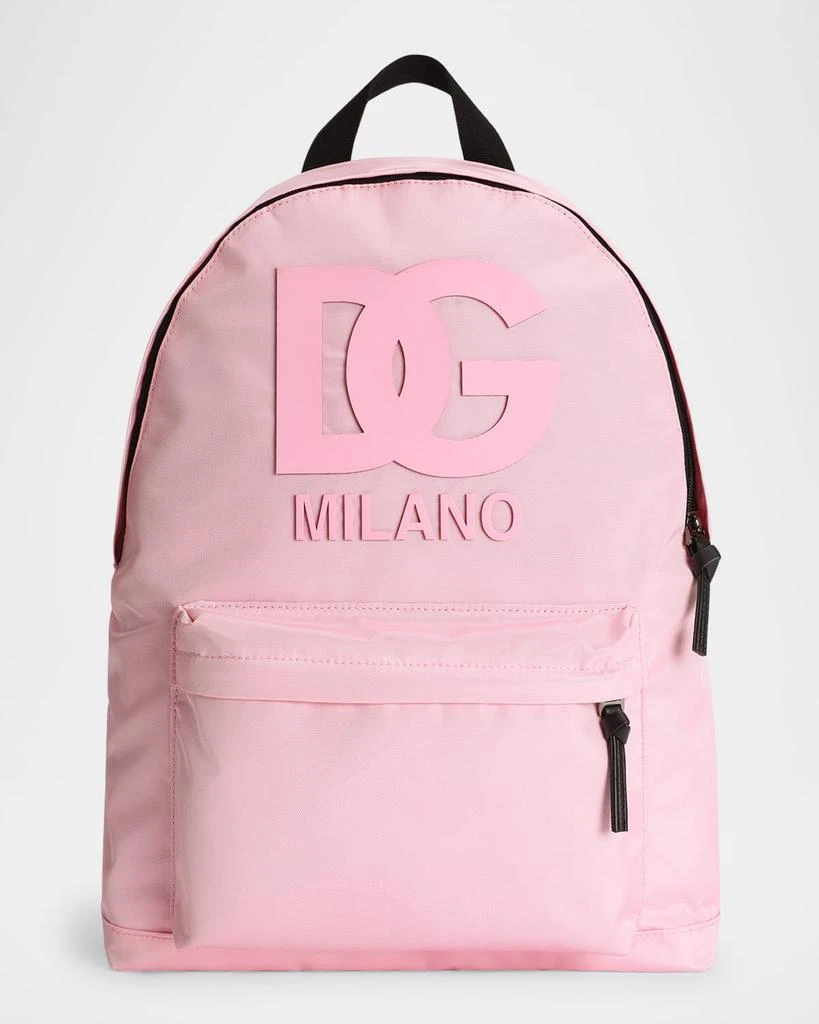 Dolce
Gabbana Girl
s DG Patch Nylon Backpack