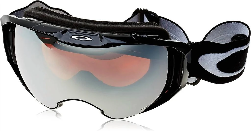 Oakley Men's Airbrake Snow Goggles, Prizm Black Iridium In Jet Black 2