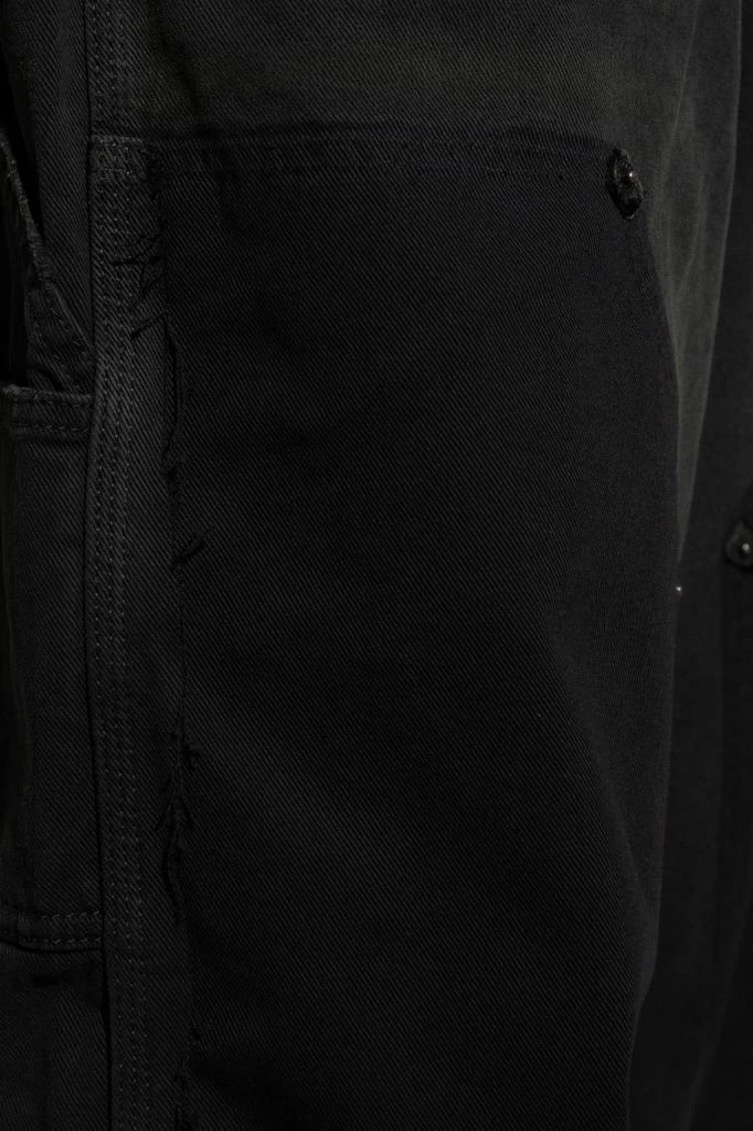 Balenciaga Balenciaga Ripped Off Baggy Jeans 4