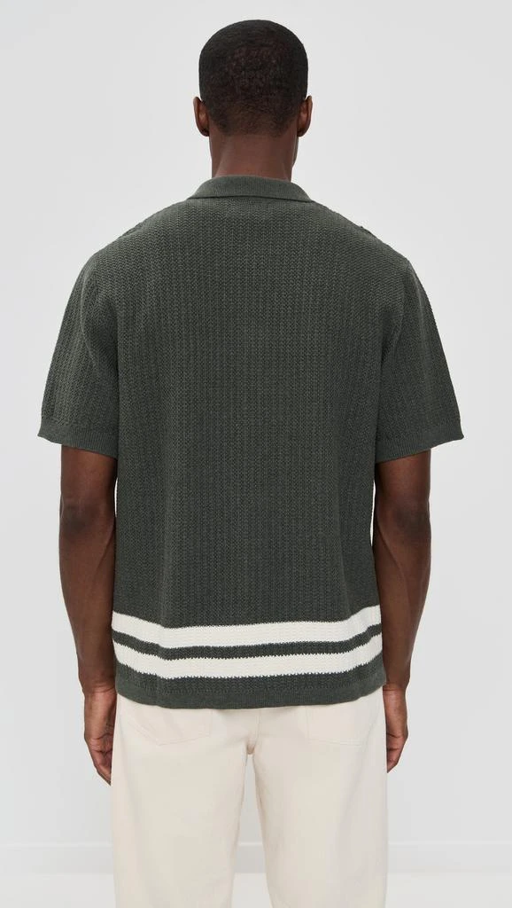 NN07 Ares Knit Button Down Polo 2