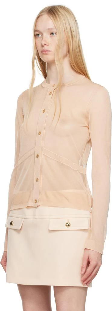 Tom Ford Pink Long Sleeve Cardigan 4