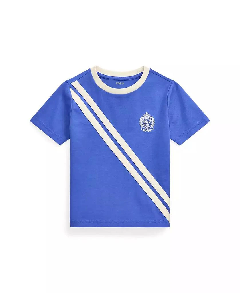 Ralph Lauren Toddler and Little Boys Crest Jersey T-Shirt 1