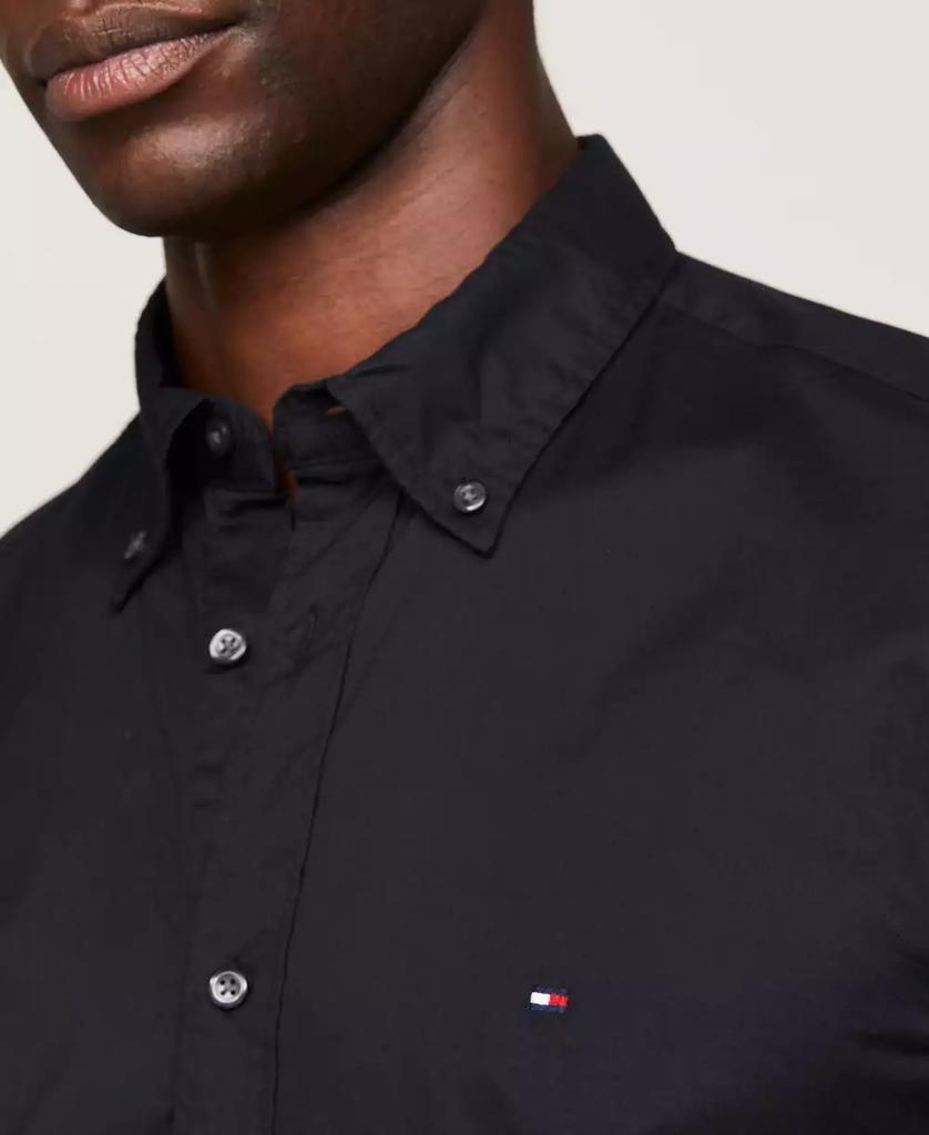 Tommy Hilfiger Men's Poplin Long Sleeve Button-Down Shirt
