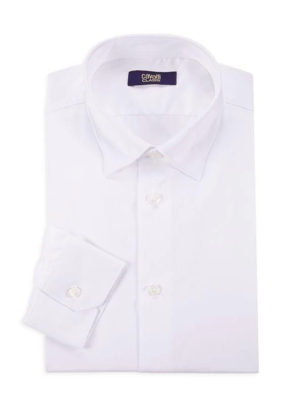 slim fit dress slacks Class Cavalli By Roberto Cavalli Mens Formal Dress Shirt main image 1