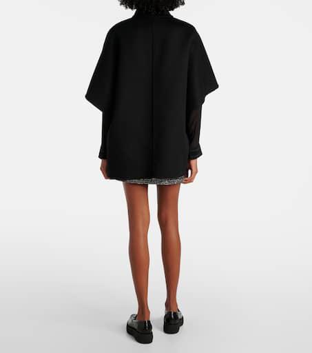 コート Gucci Wool And Silk Crepe Coat With All-Over Gg Motif Wool and silk crepe coat with all-over GG motif GUCCI