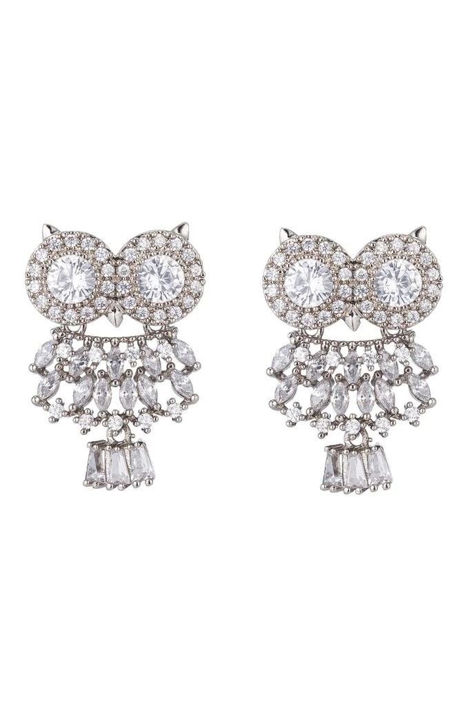 Eye Candy LA Owl Earrings 1