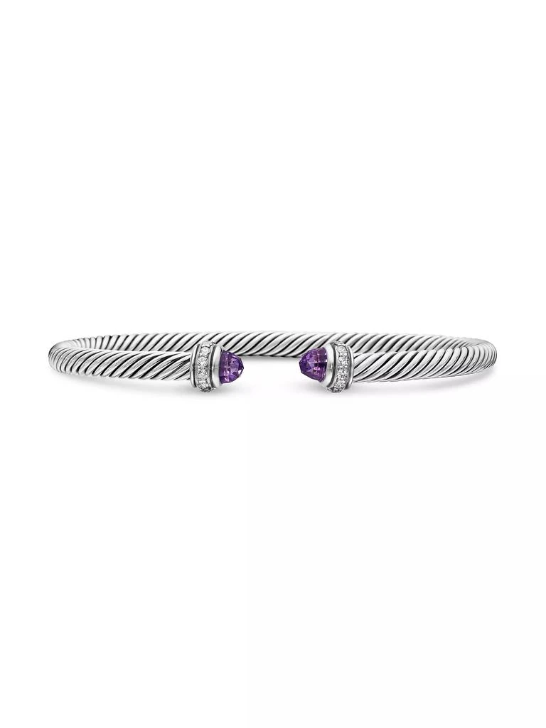 David Yurman Cable Classics Color Bracelet with Pavé Diamonds 1