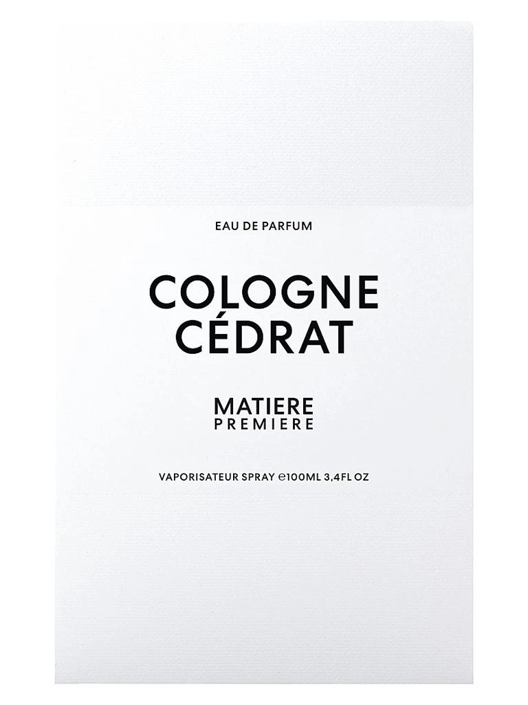Matiere Premiere Cologne Cédrat Eau de Parfum 2