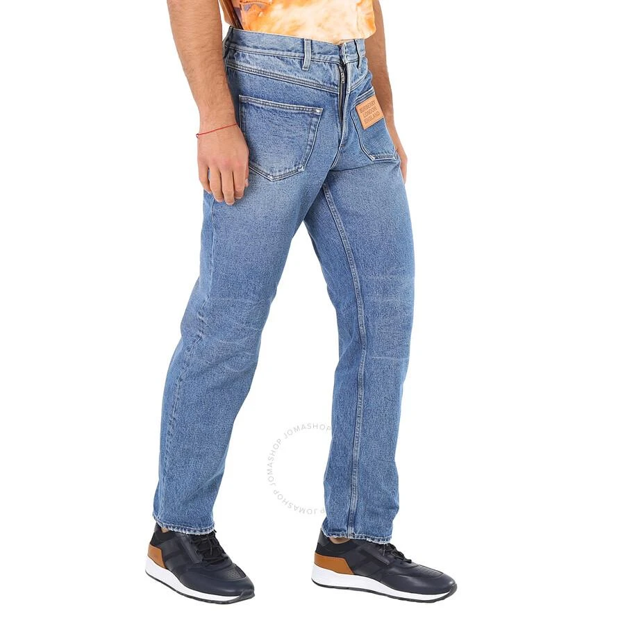 Burberry Men's Vintage Blue  Relaxfit Reconstructed Washed Denim Jeans 3