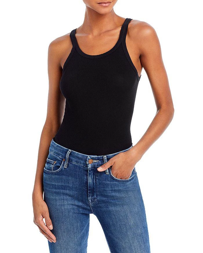Re/Done Ribbed Cotton Tank 1
