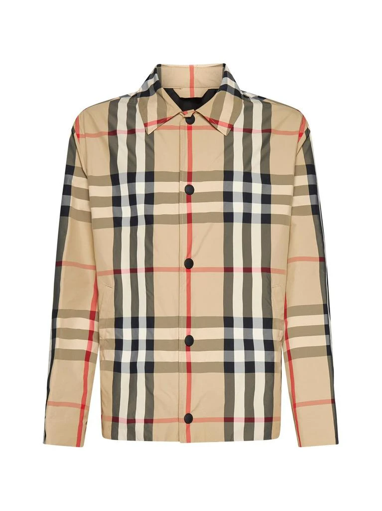 Burberry Burberry Checked Shirt Jacket 1