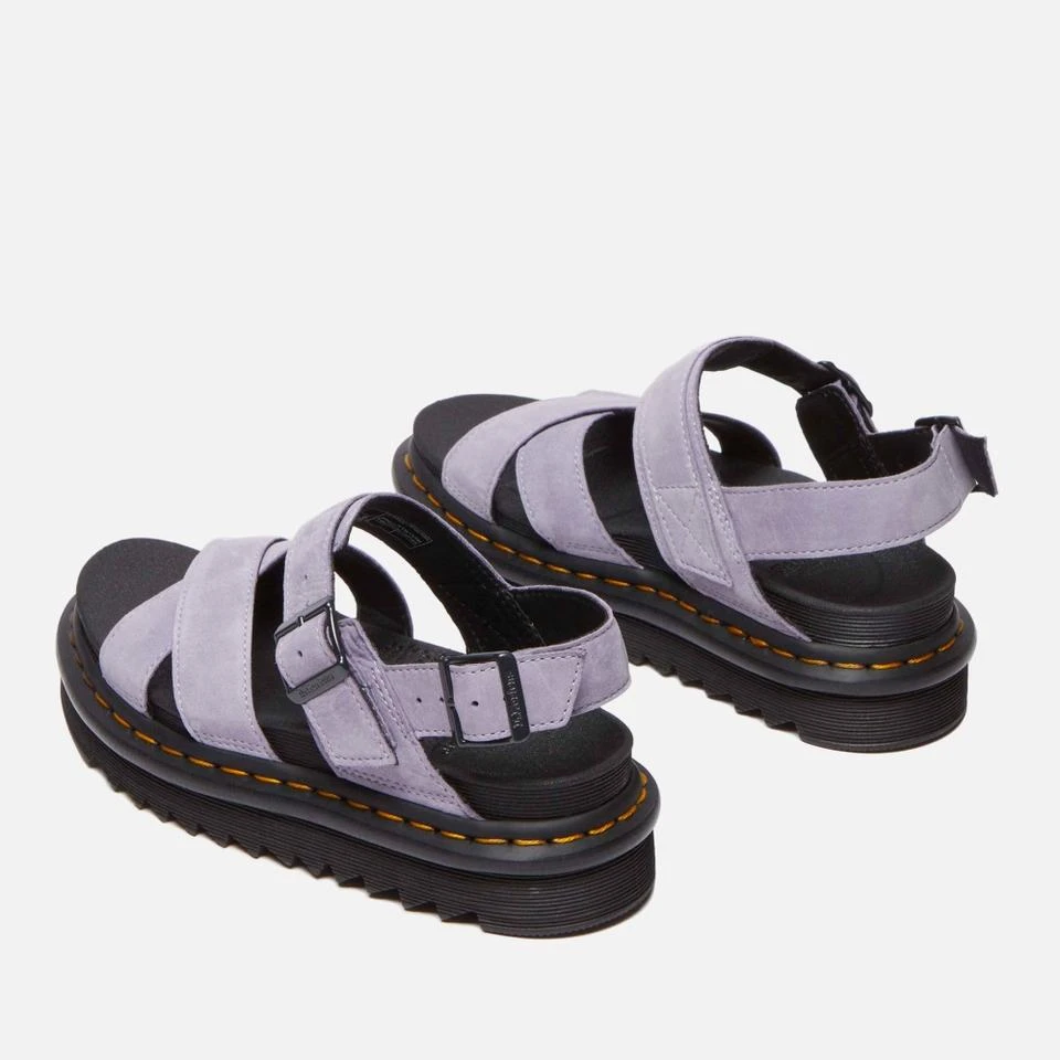 Dr. Martens DR. MARTENS VOSS II SUEDE SANDALS 5