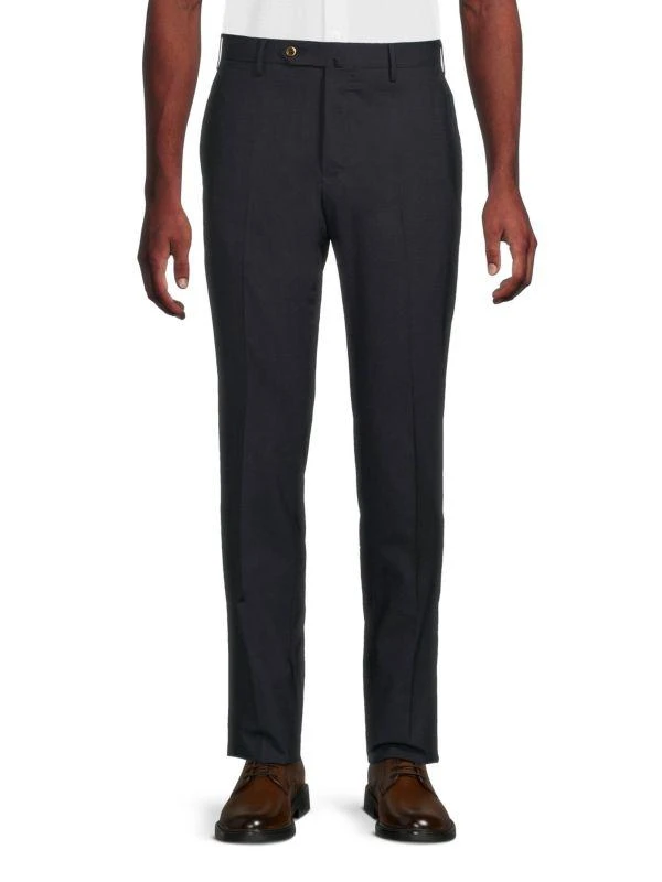 PT TORINO Four Season Slim Fit Wool Blend Trousers 1