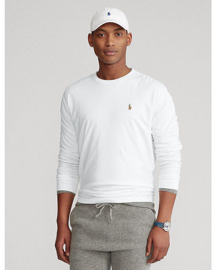 Ralph lauren slim fit long sleeve t shirt online