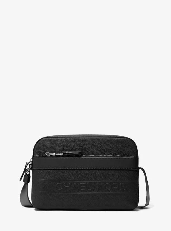 Michael Kors Hudson Pebbled Leather Utility Crossbody Bag 1